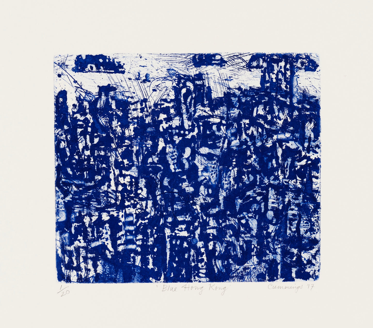 Elisabeth Cummings - Blue Hong Kong