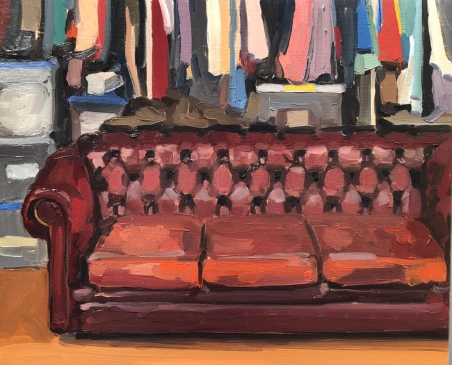 Rachel Milne - Dressing Room Sofa