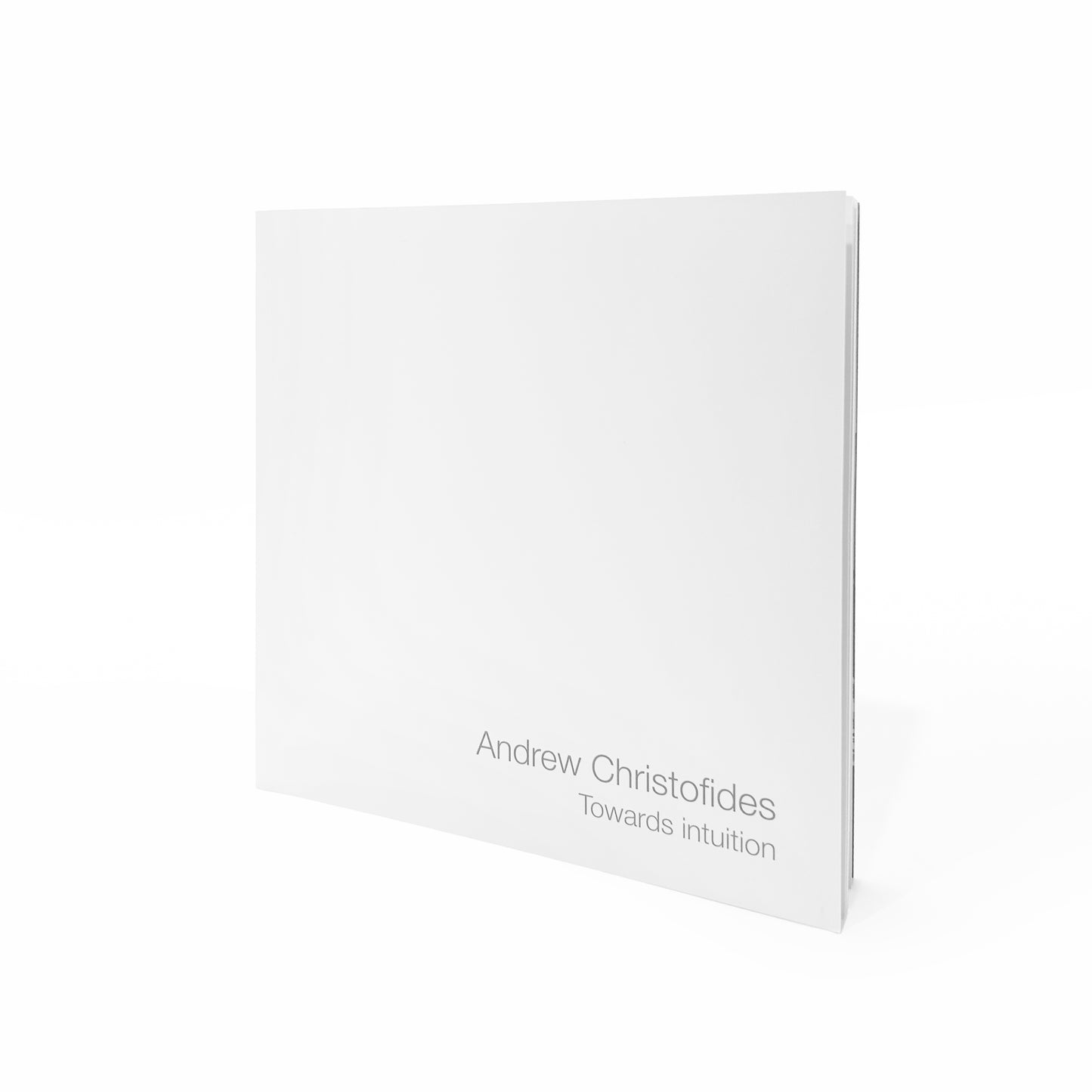 Andrew Christofides - Towards Intuition