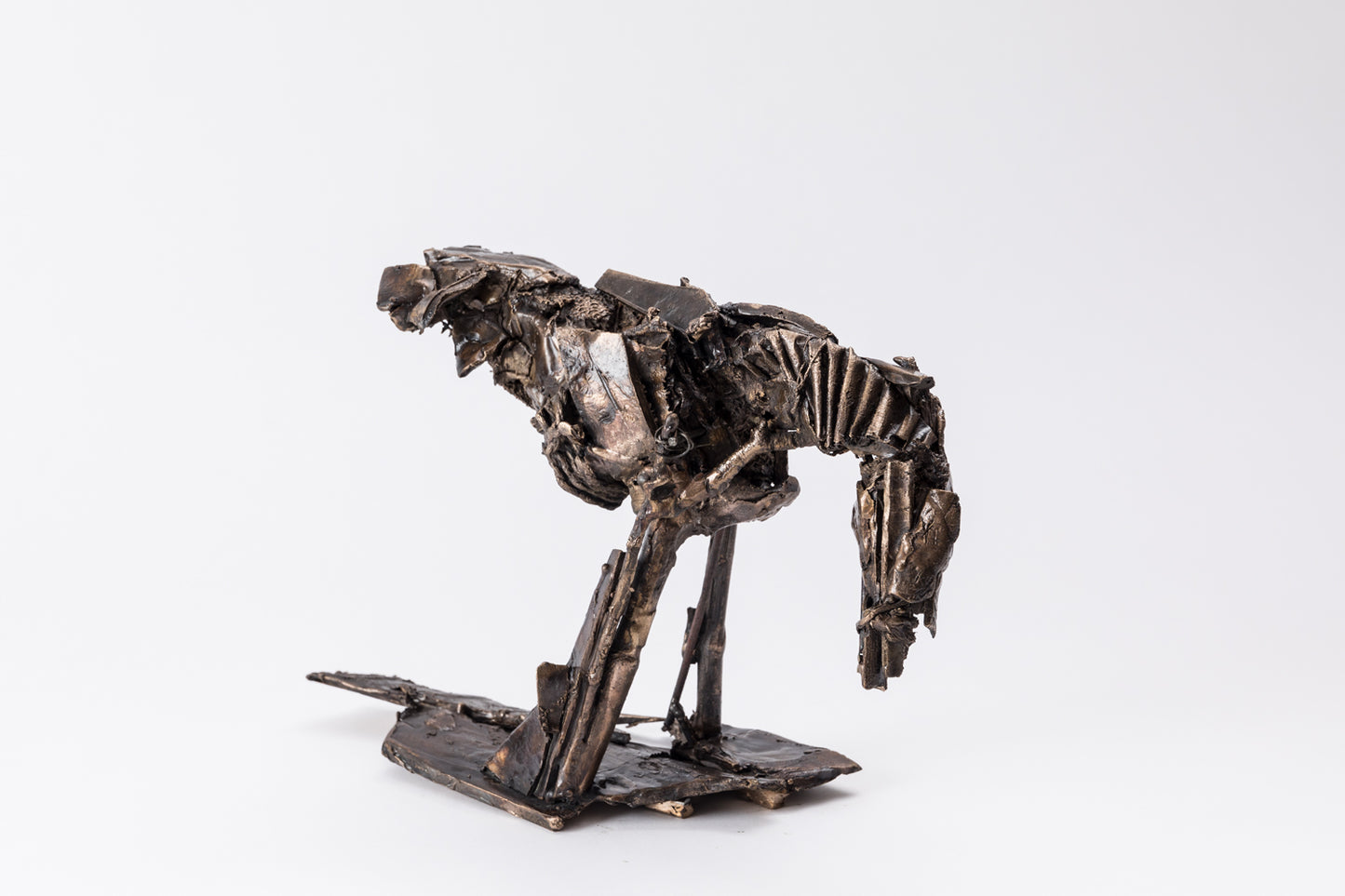 Harrie Fasher - Untitled / material study in bronze