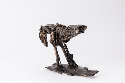 Harrie Fasher - Untitled / material study in bronze