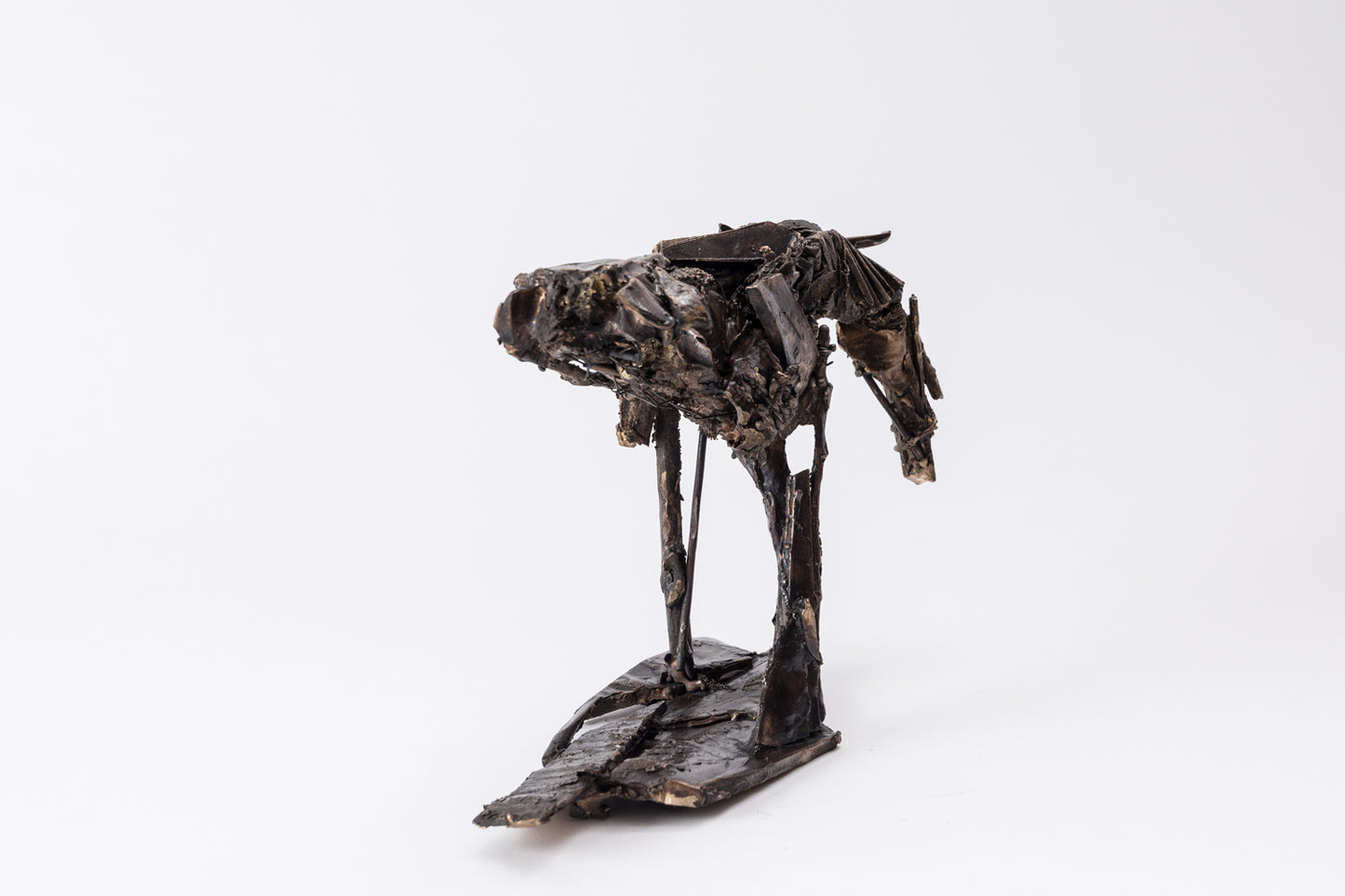 Harrie Fasher - Untitled / material study in bronze