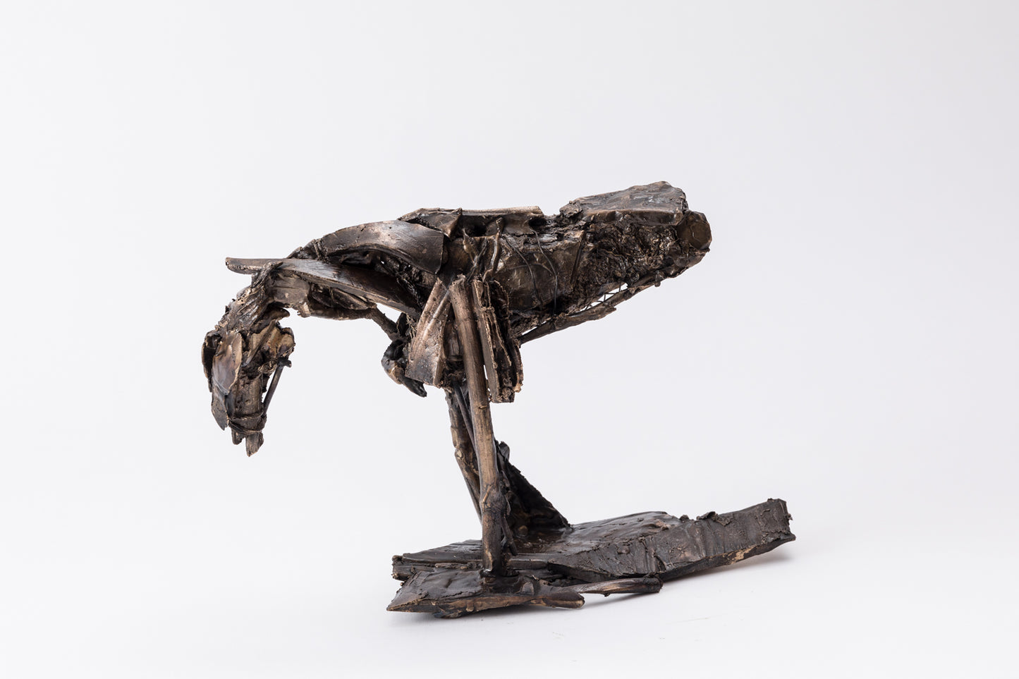 Harrie Fasher - Untitled / material study in bronze