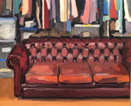 Rachel Milne - Dressing Room Sofa