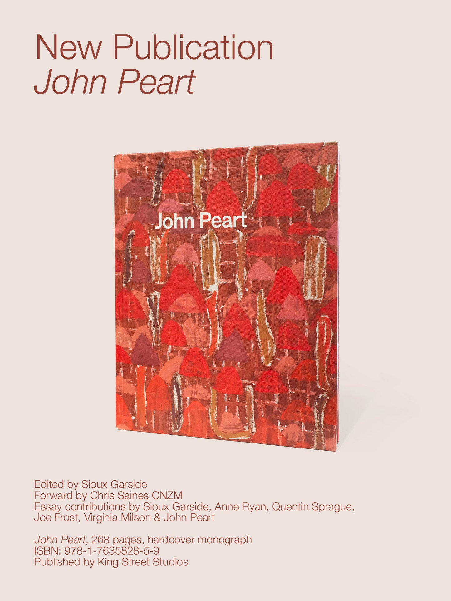 John Peart - NEW Monograph